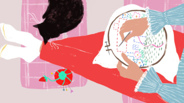 beginnen met borduren