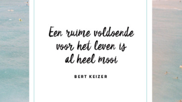 Quote het leven