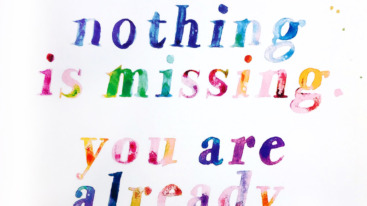 Quote nothing is missing