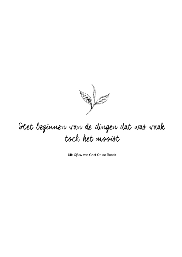 Quote Griet op de Beeck