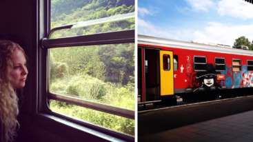 treinreis door Europa