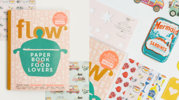 Flow Paper Book for Food Lovers