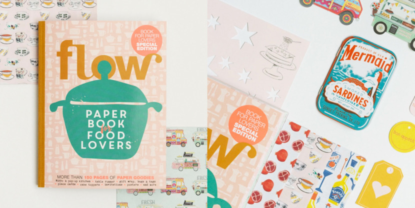 Flow Paper Book for Food Lovers