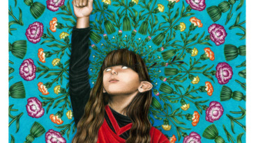 FILMAFFICHE Ikram El Messaoudi – Illustratie Biennale 2020 expositie ‘Affiche-art voor film’ voor de documentaire De kinderen van juf Kiet