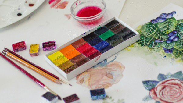 aquarel voorbeelden voor beginners