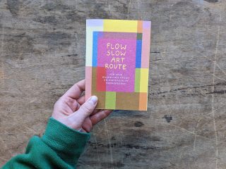 flow slow art route zine museum van de geest