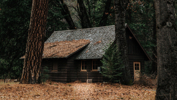 Knopen doorhakken: Caroline kocht een huisje in het bos
