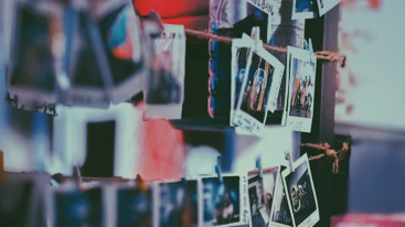 afgedrukte foto's ordenen