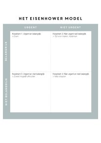 eisenhower model flow
