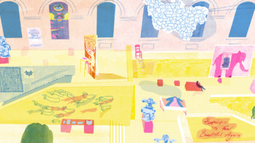 flow slow art route museum van de geest haarlem deborah van der schaaf