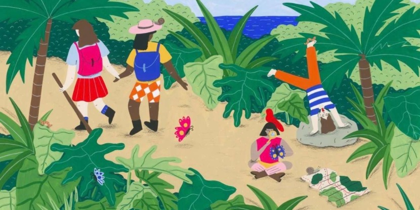 Thomas Heerma van Voss werken op vakantie