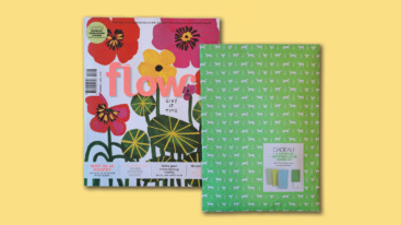 Flow 8-2023 header magazine + envelop