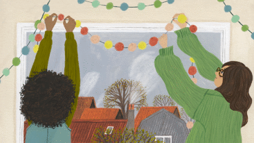 Feestvieren Rachel Victoria Hillis