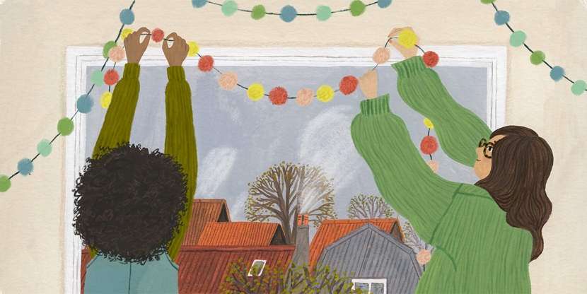 Feestvieren Rachel Victoria Hillis