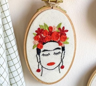 borduurpakketten frida kahlo