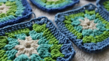 granny square haken met stappenplan