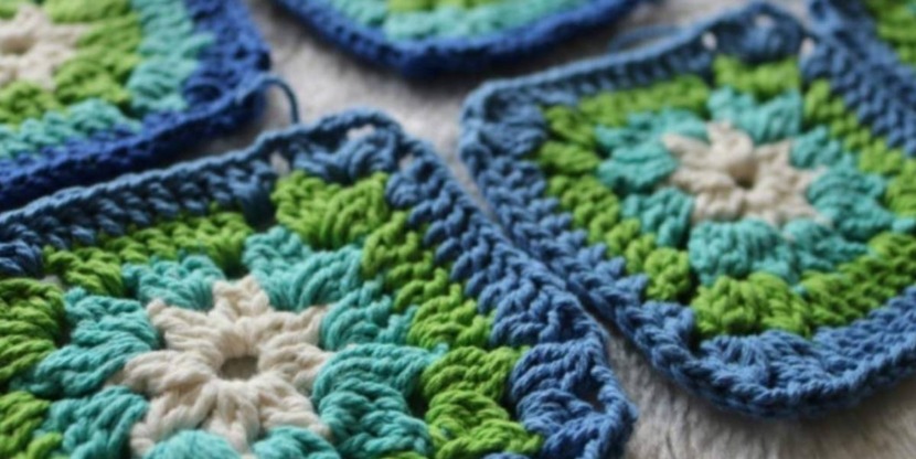 granny square haken met stappenplan
