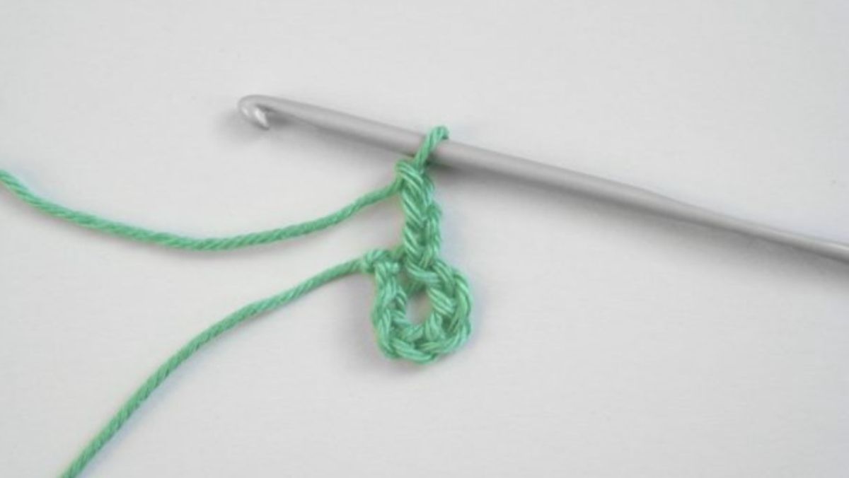 stap 3 van de granny square