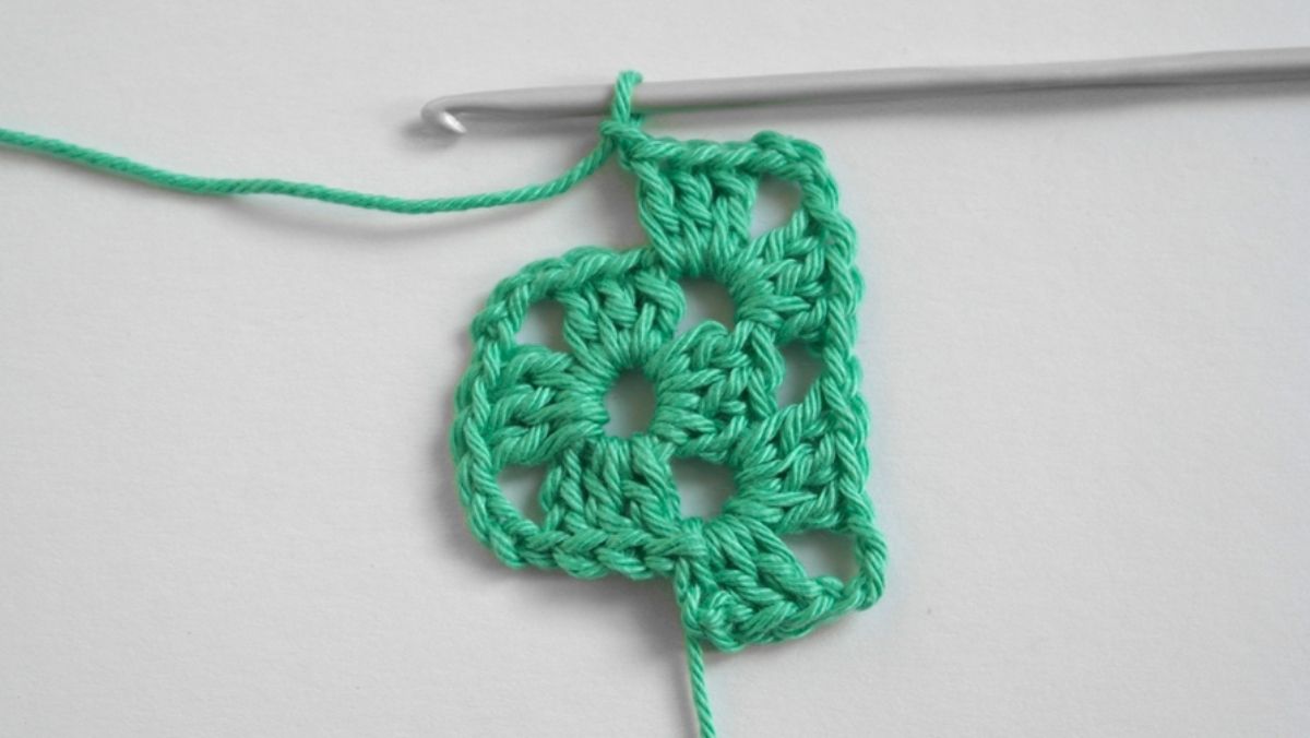 stap 10 granny square