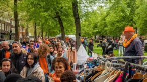 Vintage shoppen tijdens Koningsdag