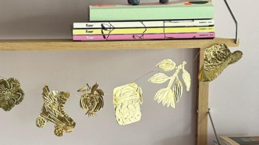 Brass vormpjes als kerst DIY