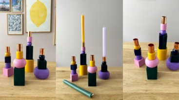 diy kandelaar maken