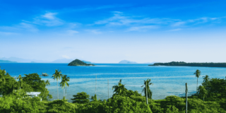 Idyllisch eiland Koh Mak Thailand