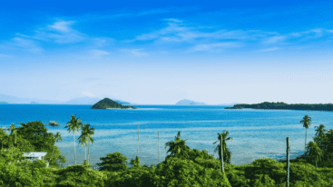 Idyllisch eiland Koh Mak Thailand