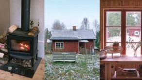 Rosie's boshuisje in Zweden