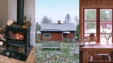 Rosie's boshuisje in Zweden