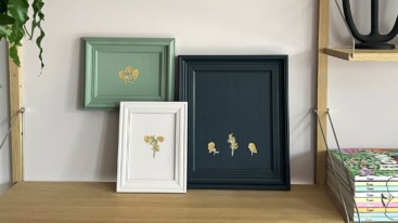 diy schilderlijst upcyclen