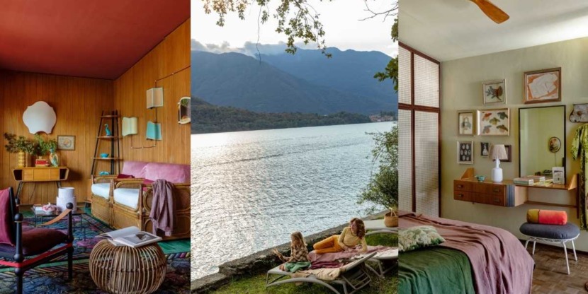 Het jaren zestig interieur van Hilary Belle Walker.