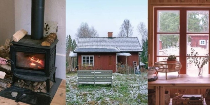 Het boshuisje in Zweden van Rosie