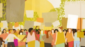 Mensen protesteren als vorm van activisme