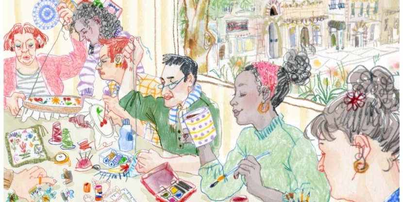 Samen creatief bezig zijn door social crafting