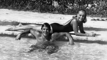 Romy Schneider met Alain Delon