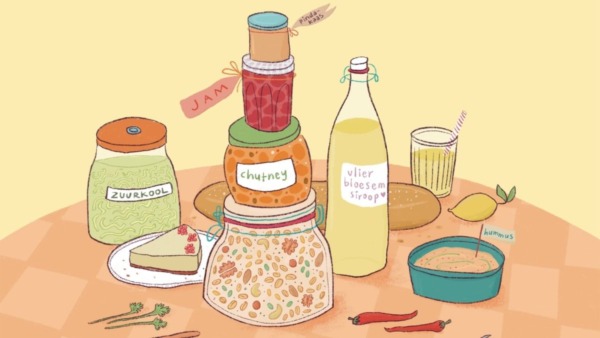 supermarktproducten zelf maken - het posterkookboek