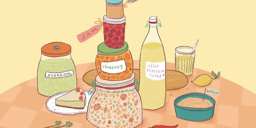 supermarktproducten zelf maken - het posterkookboek