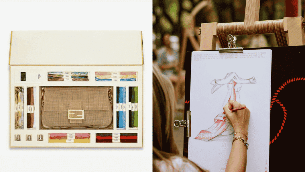 Fendi Hermes analog living
