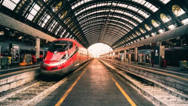 trein naar milaan