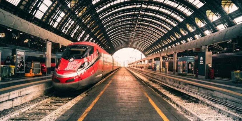 trein naar milaan