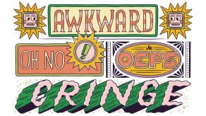 illustratie awkward