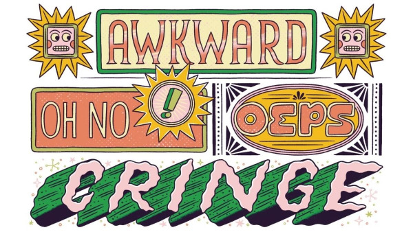 illustratie awkward
