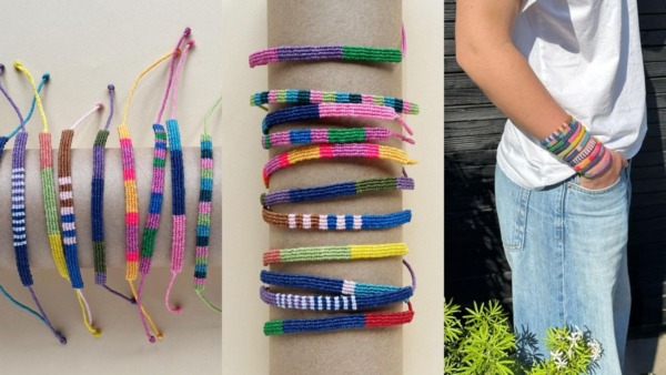 DIY armbandje knopen