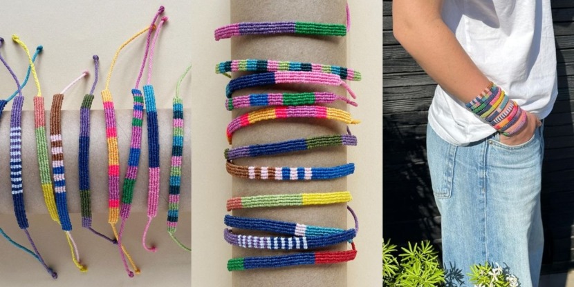DIY armbandje knopen
