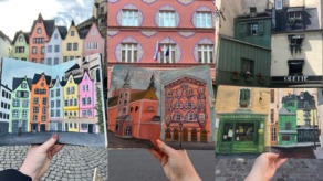 urban sketching, schetsen in de stad