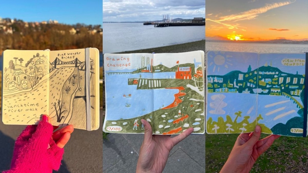 urban sketching, cara rooney